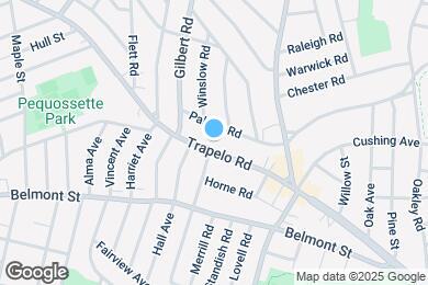 Map image of the property - 181 Trapelo Rd