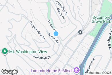 Map image of the property - 3443 E Poinsettia Dr