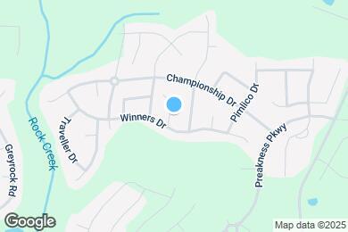 Map image of the property - 693 Winners Point