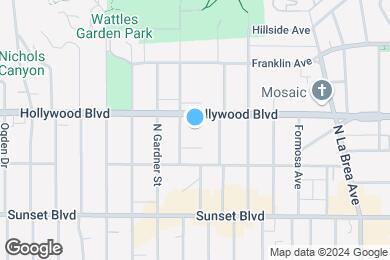 Map image of the property - Hollywood Place