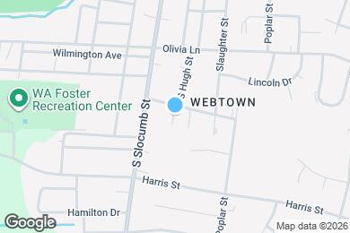 Map image of the property - 1108 Crawford St