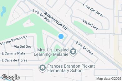 Map image of the property - 22288 E Via Del Rancho Rd