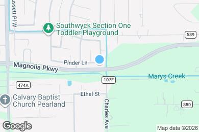 Map image of the property - 4942 Pinder Ln