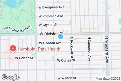 Map image of the property - 2638 W Haddon Ave
