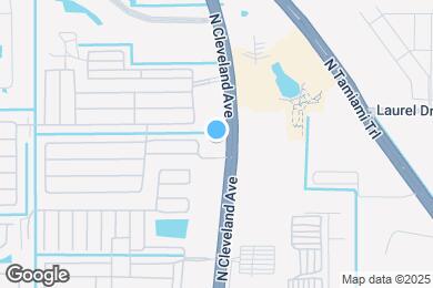 Map image of the property - Hermosa North Fort Myers