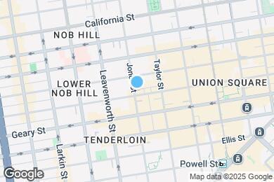 Map image of the property - 700 Jones St