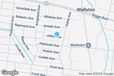 Map image of the property - 6514 Julian Ave