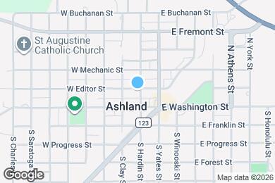 Map image of the property - 200 W Editor St