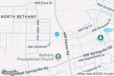 Map image of the property - 15626 NW Snowbush Ln