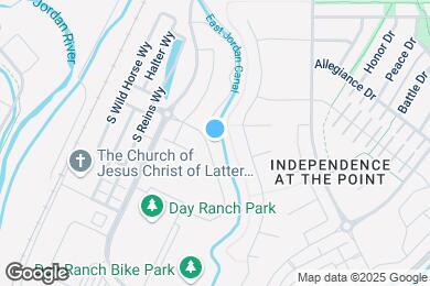 Map image of the property - 15231 S Park Bluff Way