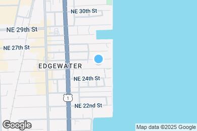 Map image of the property - 475 NE 25th St