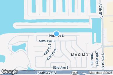 Map image of the property - 4100 49th Ave S