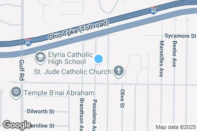 Map image of the property - 331 Pasadena Ave