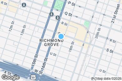 Map image of the property - 1916 17th St