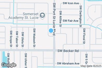 Map image of the property - 4498 SW Port St Lucie Blvd