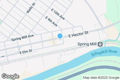Map image of the property - 821 E Hector St