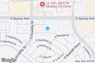 Map image of the property - 21936 E Quincy Pl