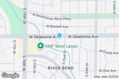 Map image of the property - 7221 W Oklahoma Ave