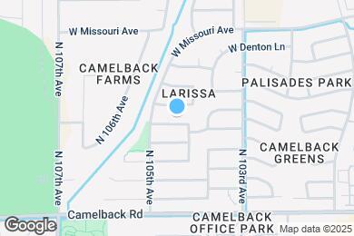 Map image of the property - 10430 W Orange Dr