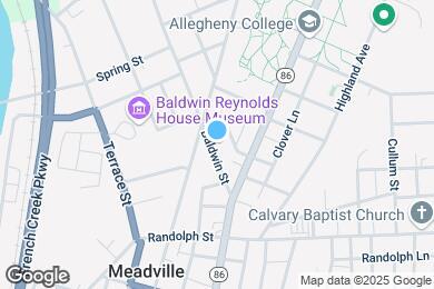 Map image of the property - 713 Baldwin St