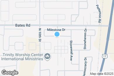 Map image of the property - 260 Milestone Dr