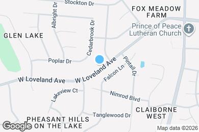 Map image of the property - 1818 W Loveland Ave