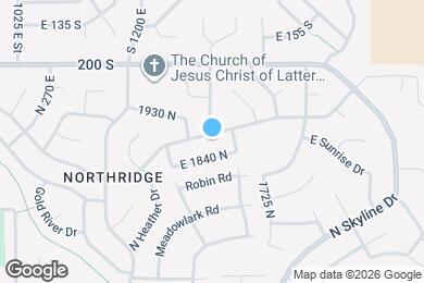 Map image of the property - 538 E Heather Rd