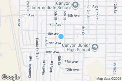 Map image of the property - 505 9th Ave B