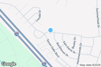 Map image of the property - 805 General Barksdale Dr