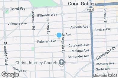 Map image of the property - 607 Palermo Ave