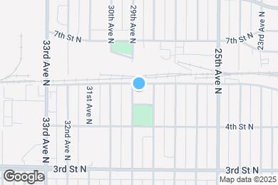 Map image of the property - 444 29th Ave N