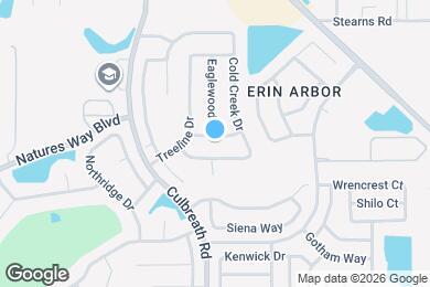 Map image of the property - 2007 Timberfall Ln