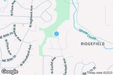 Map image of the property - 8020 N Garfield Ave