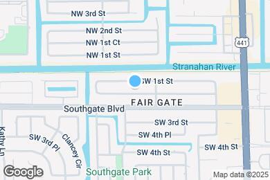 Map image of the property - 6327 SW 2nd St
