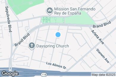 Map image of the property - 11018 Burnet Ave
