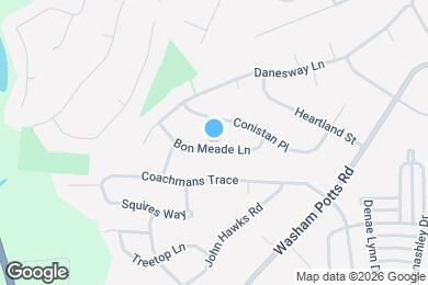 Map image of the property - 10223 Bon Meade Ln