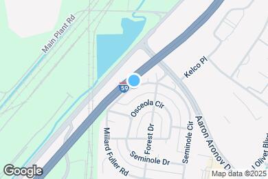 Map image of the property - 629 Seminole Cir