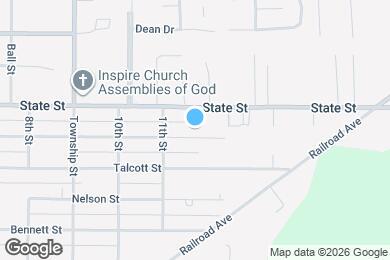 Map image of the property - 1150 Warner St