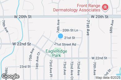 Map image of the property - 7312 W 21st St