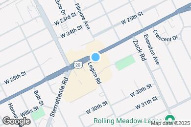 Map image of the property - 2827 W 26th St