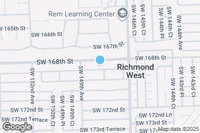 Map image of the property - 14825 SW 168th Terrace
