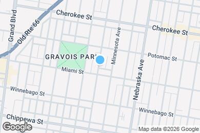 Map image of the property - 3540 Michigan Ave