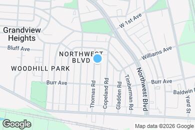 Map image of the property - 928 Thomas Rd