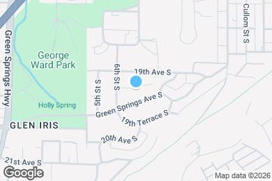 Map image of the property - 621 19th Ct S