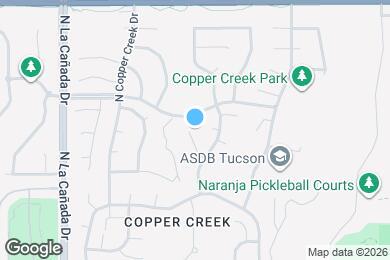 Map image of the property - 1166 W Lone Star Mine Pl