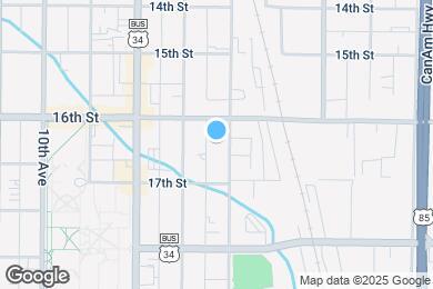 Map image of the property - 1617 6th Ave