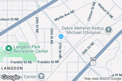Map image of the property - 2718 Hamlin St NE