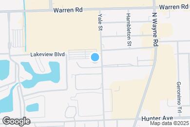 Map image of the property - Hickory Green Apartments of Westland