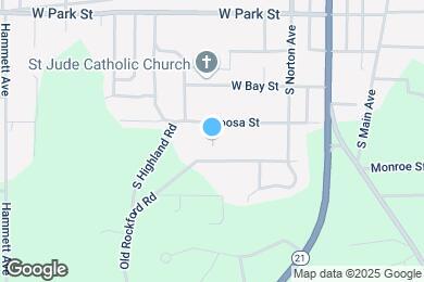 Map image of the property - Bellview Apartments