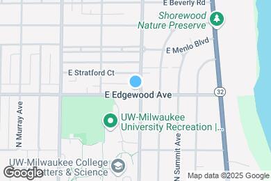 Map image of the property - 3503 N Downer Ave